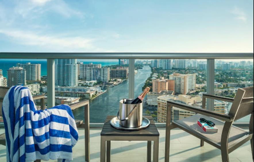 Miami Beach Studio Amazing Views 405B Халландейл-Бич Экстерьер фото